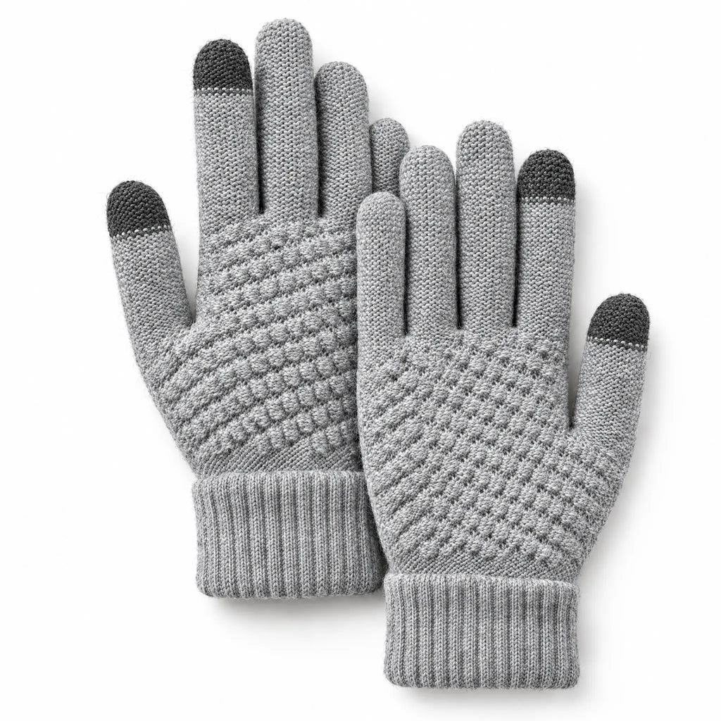 Gants chauffants tactiles doublés