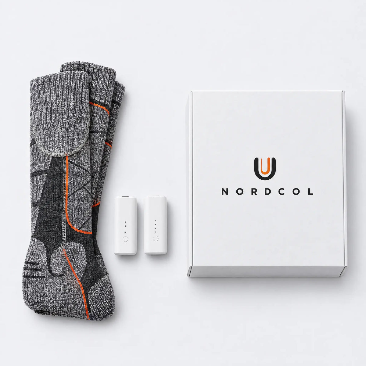 Chaussettes chauffantes rechargeables
