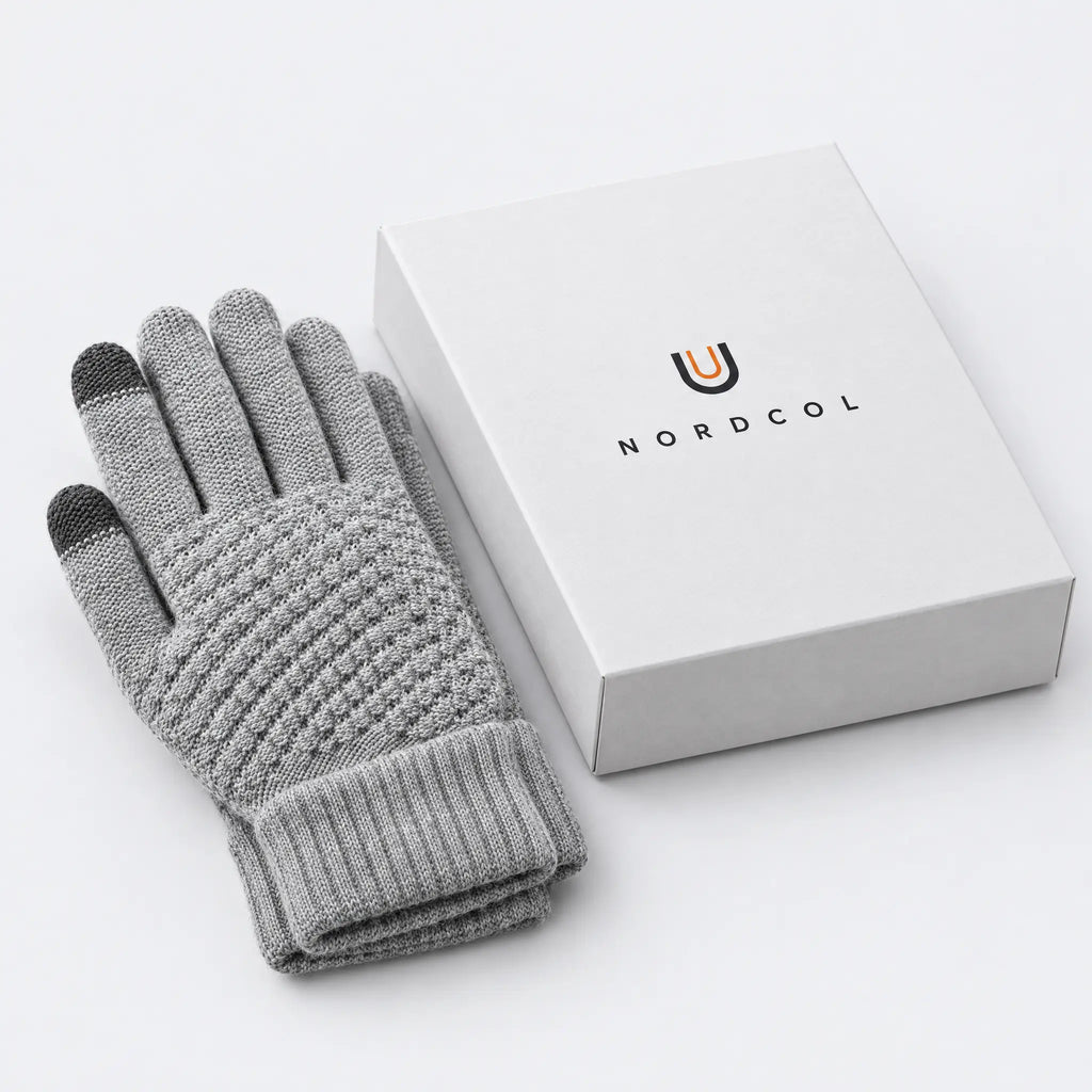 Gants chauffants tactiles doublés