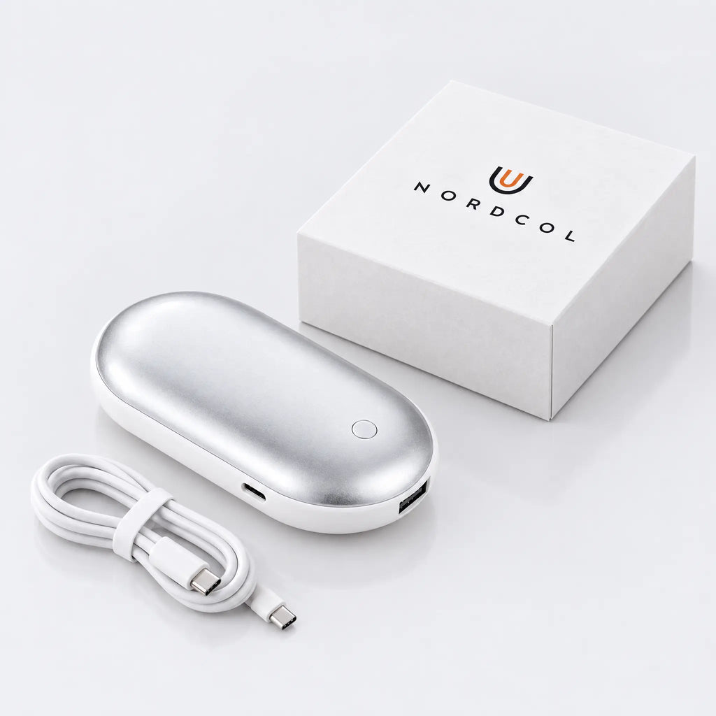 Chaufferette rechargeable double face
